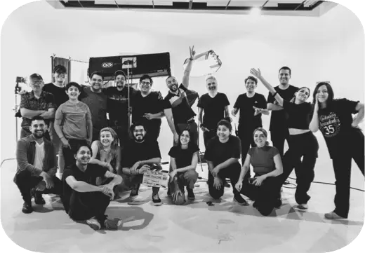 Foto animada del equipo de Escena Cuatro