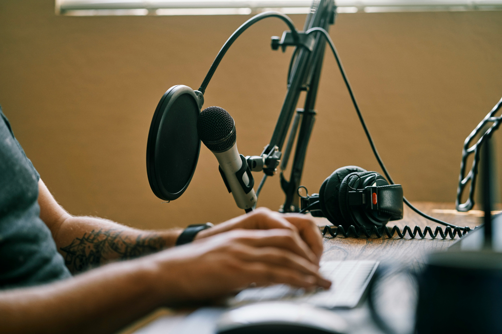 produção de podcast de qualidade